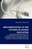 The Implementation of Erp Systems In Higher Education Book
