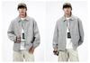 Men's 2025 Autumn Loose Retro Workwear Jacket - Hong Kong Style, Casual & Versatile Lapel Outerwear