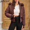 BITCED Spring/Autumn Lightweight Flight Jacket Women's Casual Long-Sleeved Coat Loose-Fit Stand Collar Baseball Jacket