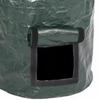 Garden Composting Bag PE Waterproof Foldable Light Weight Large Capacity Reusable Lawn Leaf Bag