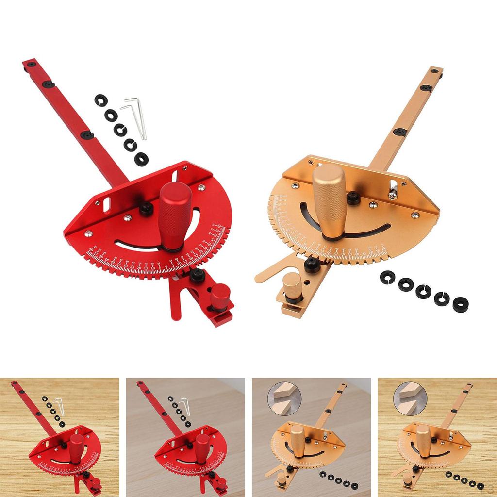 Adjustable Table Saw Miter Gauge for Accurate Angled Cuts