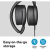 Sennheiser HD 400S Wired Headphones, Closed-Back, with Smart Remote Control, Sturdy Foldable Design, Lightweight and Compact [Domestic Genuine Product