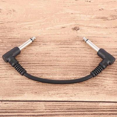 Jumper Leads Guitar Pedal Cable Connect Normal 2 Plugs Effect Pedal Instrument Patch Cable