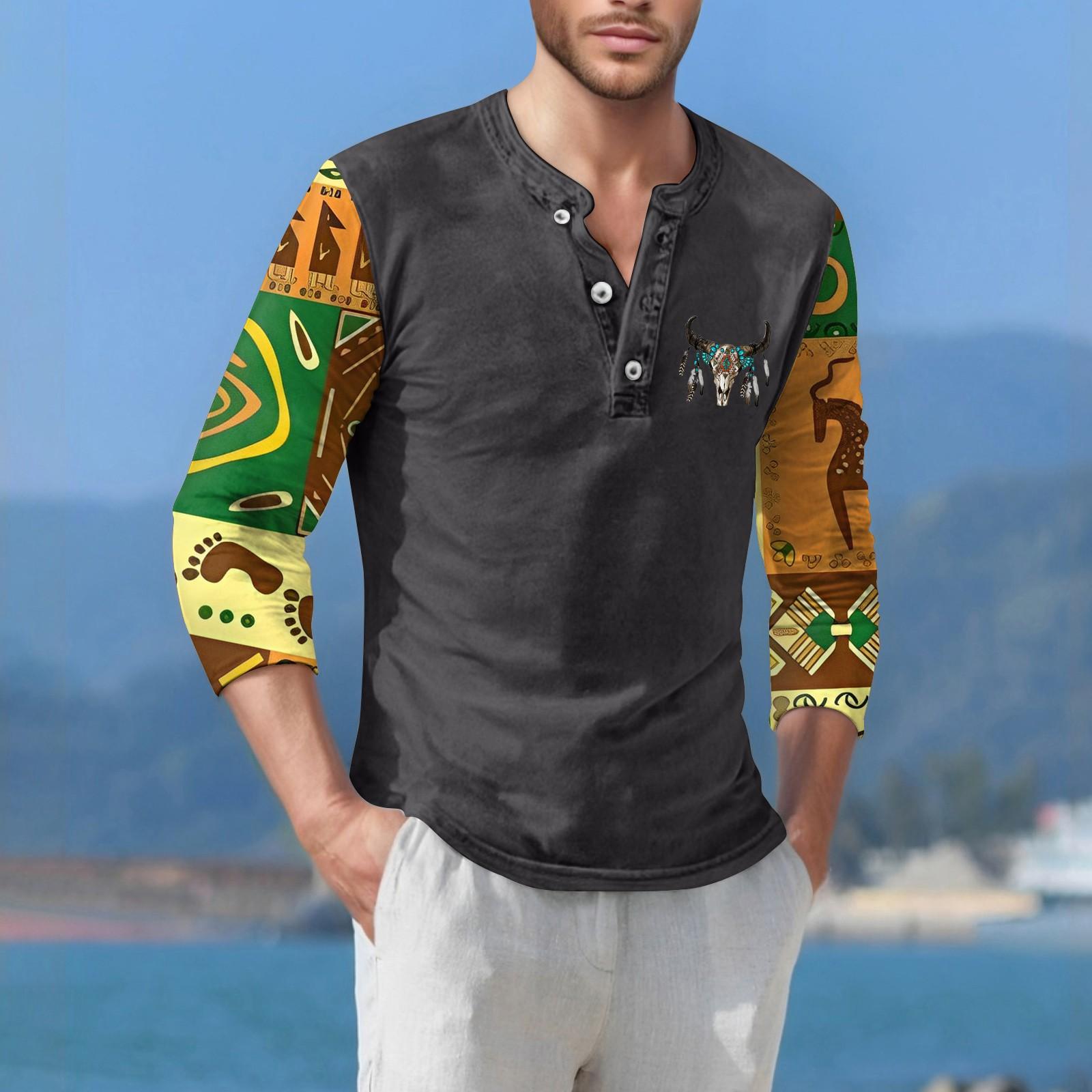 

Мужская футболка уличная повседневная мода с длинными рукавами XL чёрный