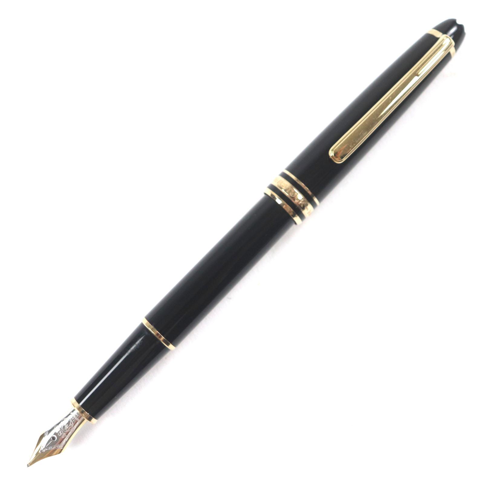 

Чудова ручка MONTBLANC Meisterstck Classic біла зірка Чорне золото 14K чоловіча Вживана