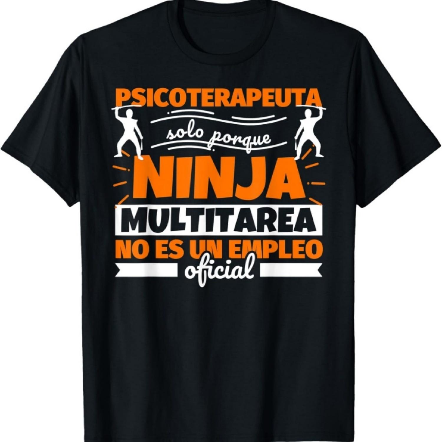 Футболка «Психотерапевт Смешной Ниндзя Подарок» S