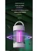 USB Mosquito Killer Lamp: Indoor/Outdoor Electric Shock with Purple Light Photocatalyst Mosquito Repellent and Night Light.