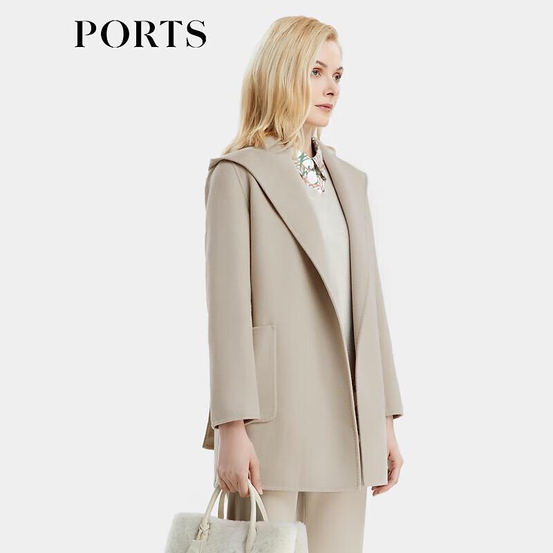 Ports Women's Wool Blend Mid-Length Coat