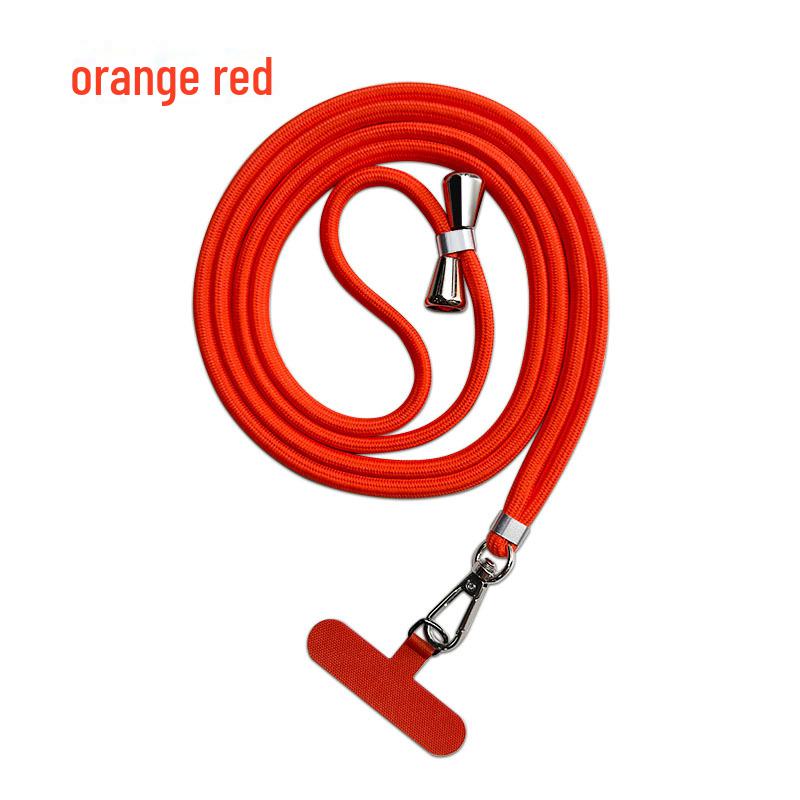 Adjustable Retractable Crossbody Phone Lanyard - Unisex Poly Neck Strap with Clip