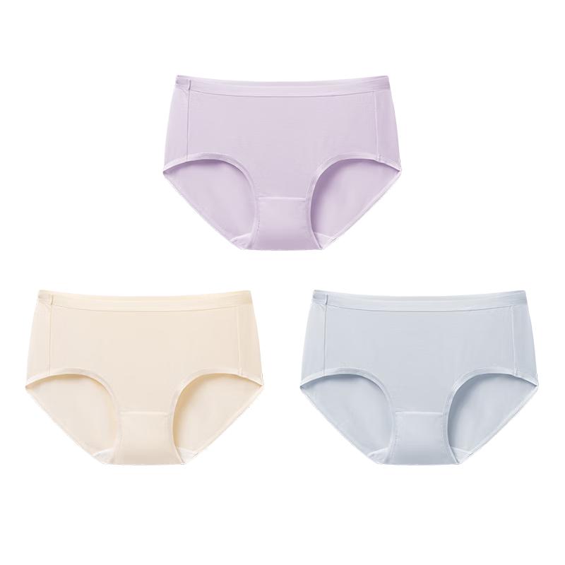 

Urban Beauty Women s Seamless Antibacterial Modal Briefs 3-Pack M