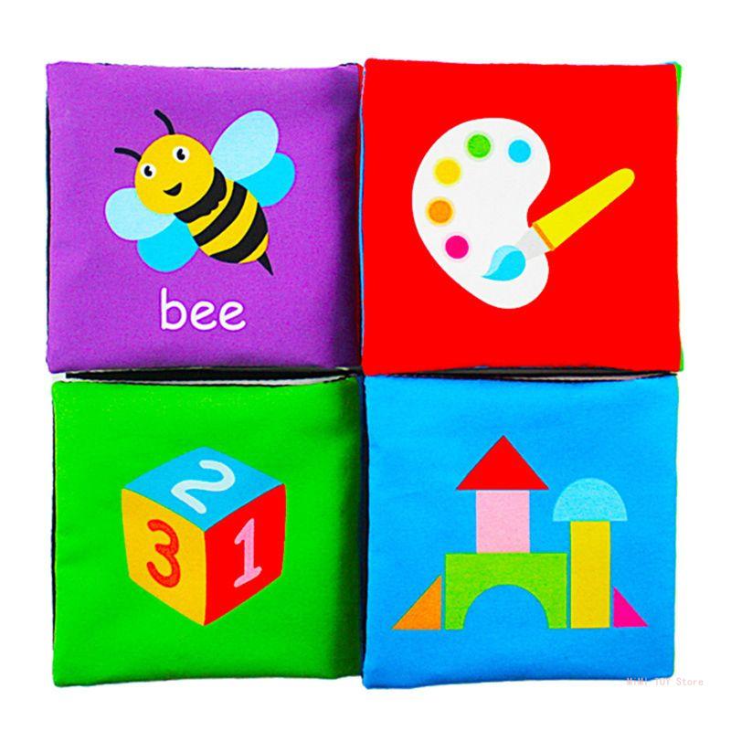 Baby Cloth Book Sensory Toy Activity Center Preschool Teaching Interactive Toy