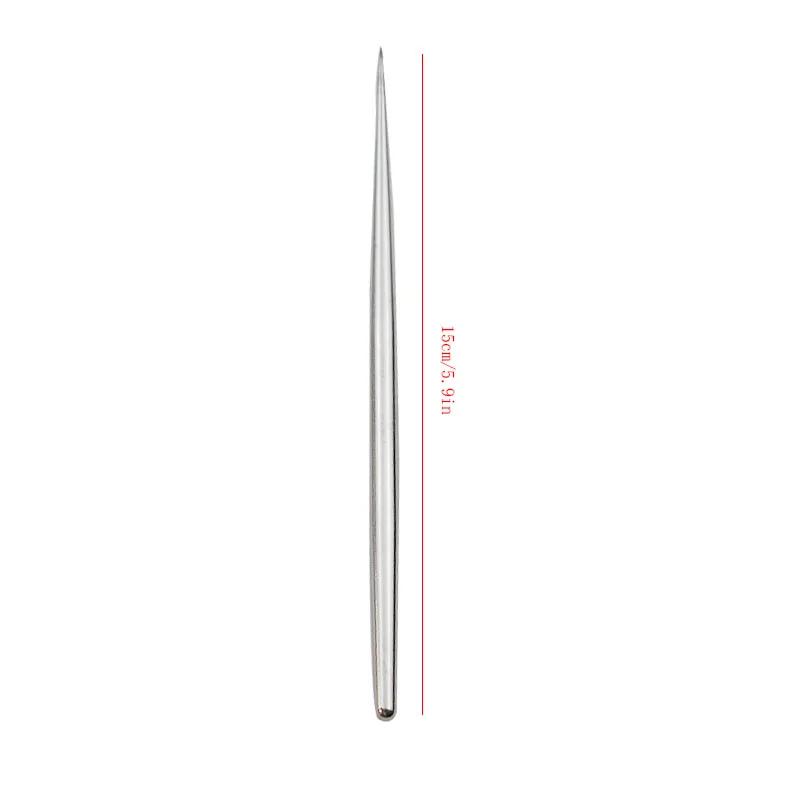 Stainless Steel Pottery Modeling Stick Texture Creasing Sculpture Ceramics Tools Pottery Clay Carving Sculpting Tool