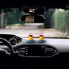 Mendoule Duck Bike Captain, Car Rubber Duck, Car Dashboard Decoration
