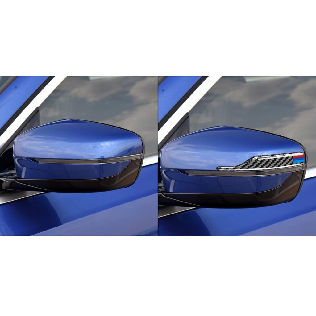 Auto Außen Für BMW 1 2 3 4 5 7 serie X3 X4 X5 X6 Carbon Faser Rückspiegel Anti-reiben Streifen Schutz Anti-kollision Aufkleber