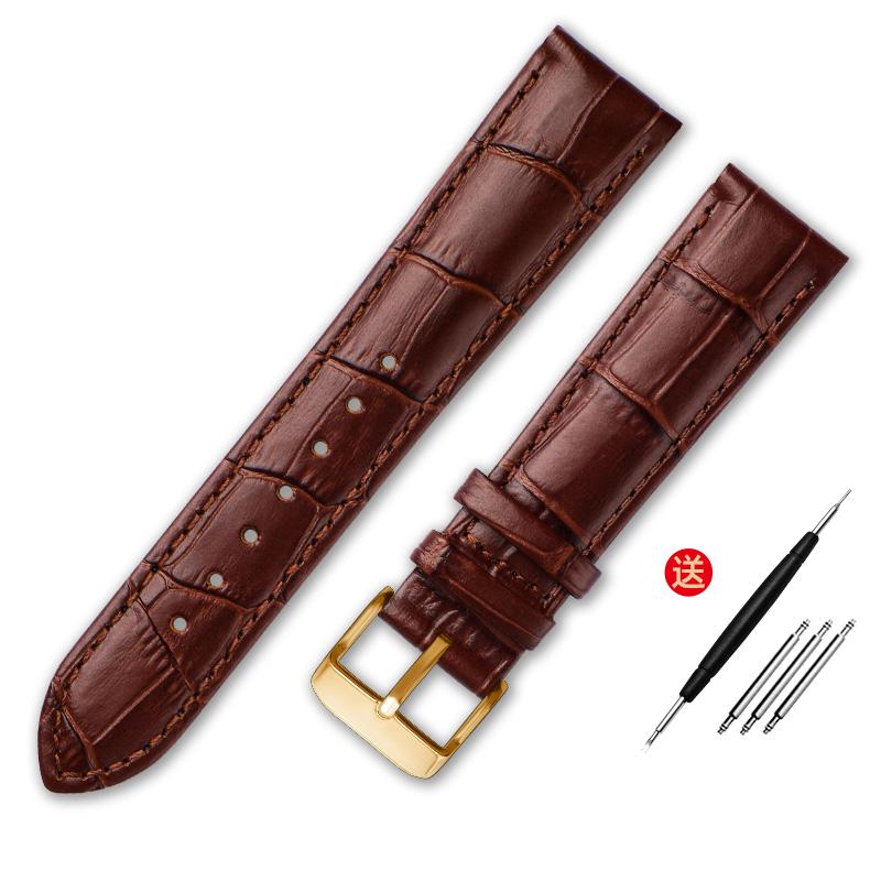 

Браслет из натуральной кожи, универсальный кожаный ремешок для часов Citizen tissot, ремешок для часов 14, 16, 18, 20 мм, 21 м, 22 мм, 23 мм, ремешок для часов 22mm