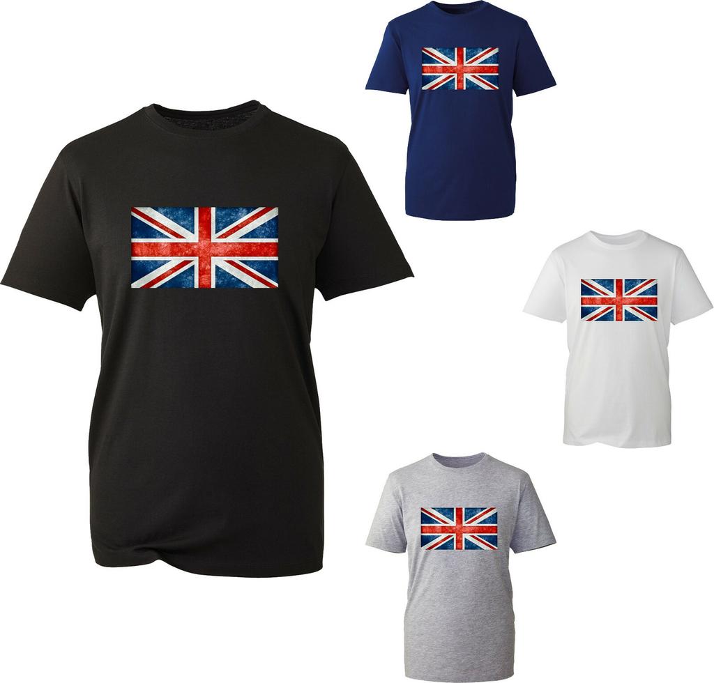 Tričko s vlajkou Spojeného království Hrdý britský občan Velká Británie UK Milovník Tričko Top