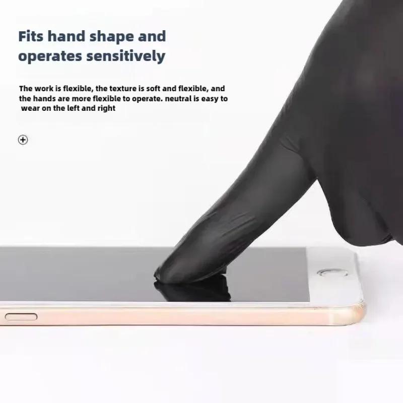 Disposable Gloves Black Home Nitrile Gloves Durable Kitchen Cooking Tools Tattoo Washing Car Gardening Cleaning Work Gloves