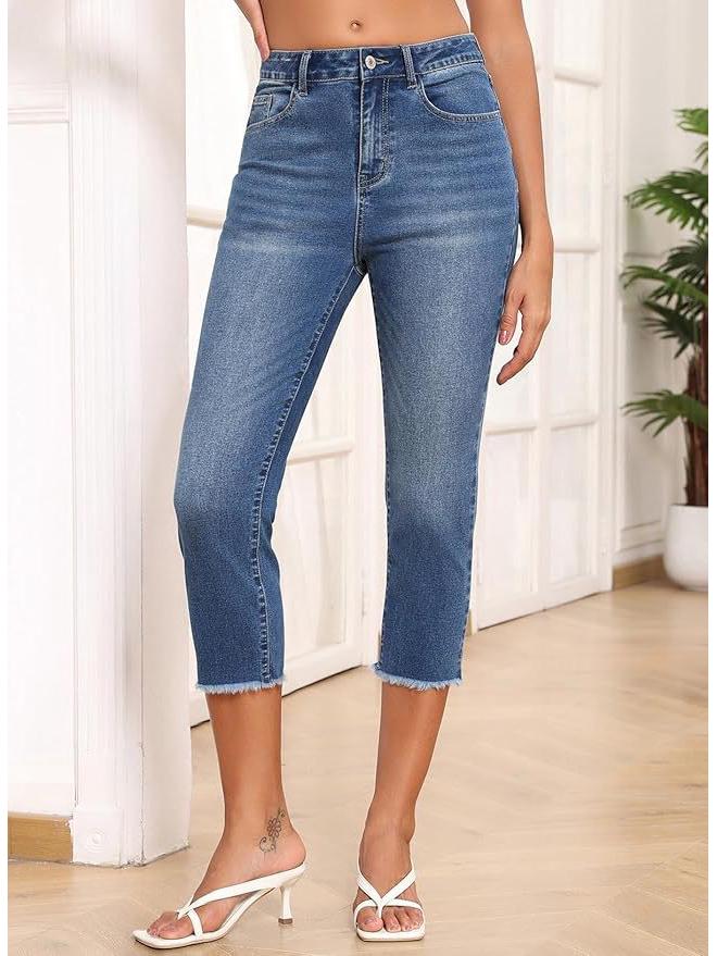 Women s Retro Washed High-Waisted Skinny Jeans M