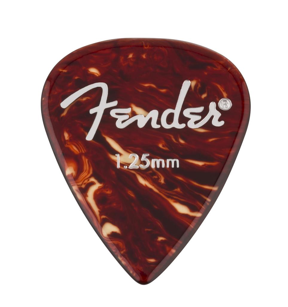 Fender Aero Acrylic Picks of 6 6-count 1.25mm [Set Picks]