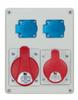 Distribution Board R-Box 240 1X32A/5P 1X16A/5P 2X250V Ip44 B.1098