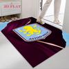 Aston Villa Logo Carpet Rug for Living Room Bedroom Home Sofa Decoration,Kids Play Nonslip Floor Mat