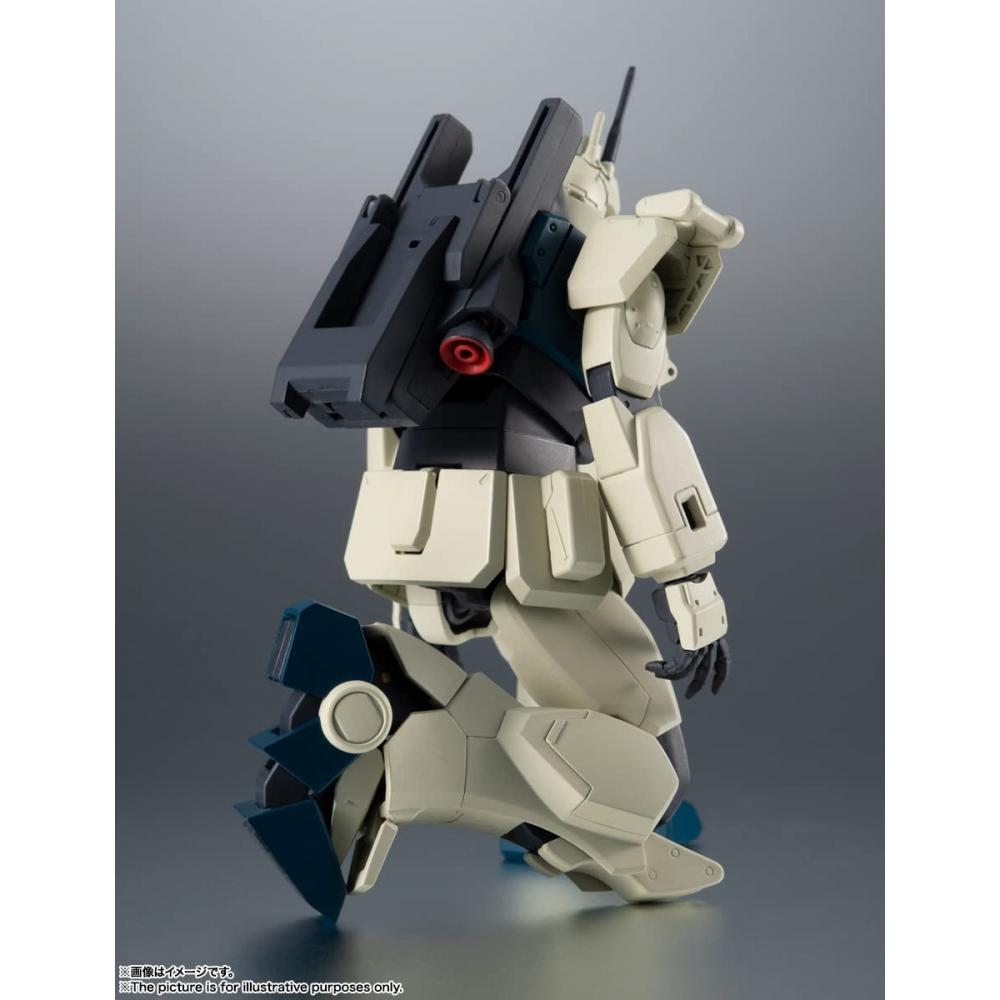 Bandai ROBOT SPIRITS Mobile Suit Gundam Plutonul 08 MS SIDE MS RX-79(G)Ez-8 Gundam Ez-8 ver. ANIME. Aproximativ. 125 mm mobil vopsit în ABS și PVC