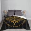 The Continental Hotel Throw Blanket Vintage Blanket Heavy Blanket throw blanket for sofa Beach Blanket