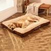 Oujiewang Winter Warm Flannel Dog Bed