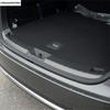 Car Rear Bumper Door Sill Trunk Tread Plate Panel Cover Trim For Mazda CX-70 CX-80 CX-90 2025 2026 Stainless Steel Accessories