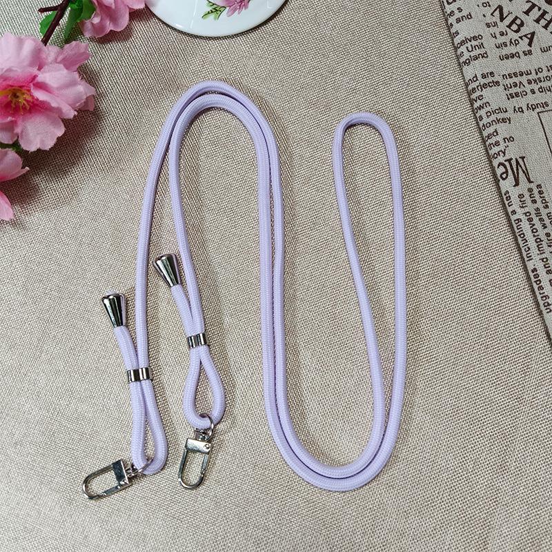 Adjustable Phone Strap with Diagonal Lanyard and Anti-Lost Chain, Wearable as a Crossbody Mobile Case Lanyard