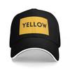 Yellow Baseball Cap Hat   Funny Hats Summer Hat Luxury Woman Cap Man Womens