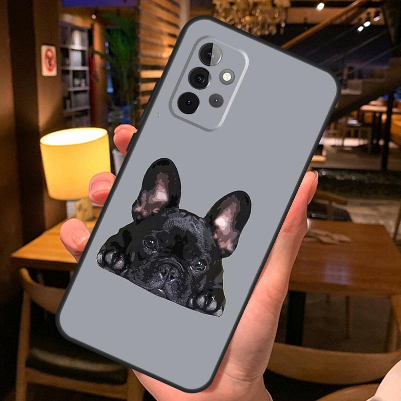 French Bulldog Dog Phone Case For Samsung A51 A71 A50 A70 A13 A23 A33 A53 A12 A22 A32 A42 A52 A54 A34 A14 Cover