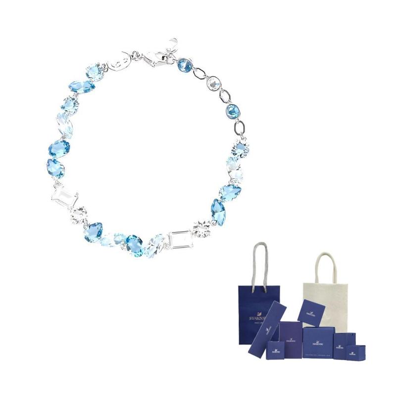 Swarovski Gema Mixed crystals Bracelet M-Branded gift bag