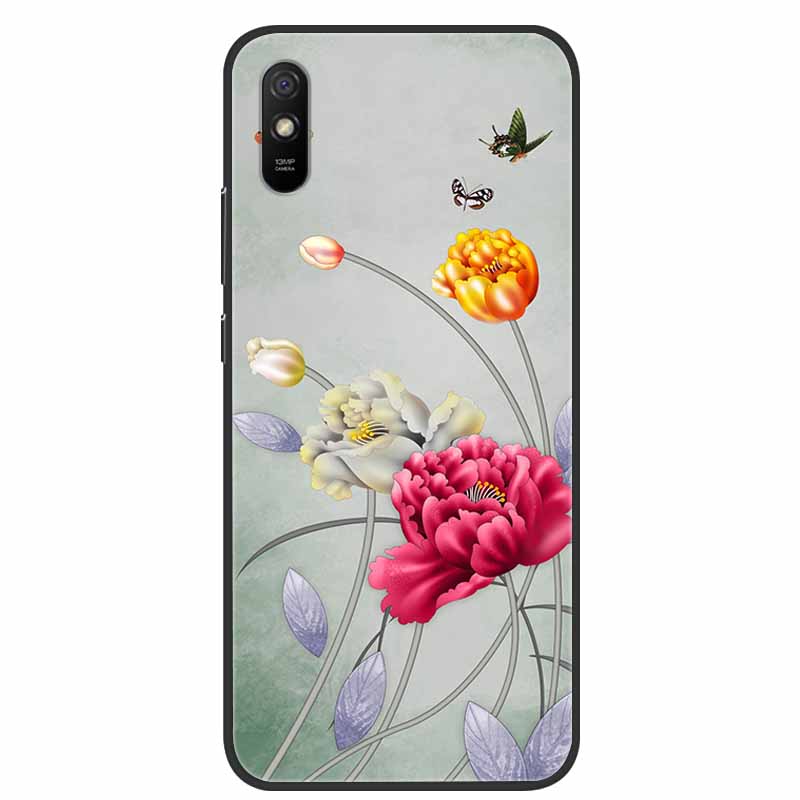 For Xiaomi Redmi 9A Case Redmi 9AT Shockproof Soft Silicone TPU Back Cover For Redmi 9i 9A Sport Phone Cases 9AT Cute Cartoon