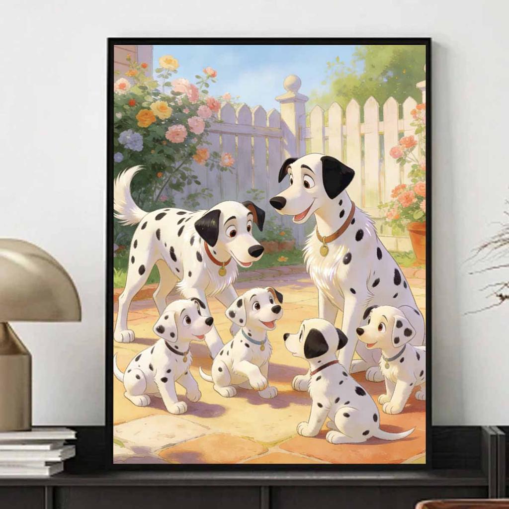Disney Diamond Painting Dalmatian Dogs Art Painting Set Handmade Cross Stitch DIY Diamond Art Home Bedroom Wall Decor Gift