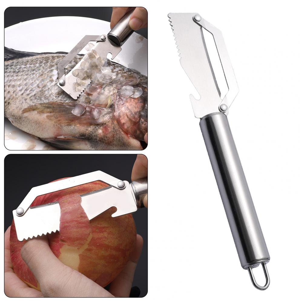 Multi-functional Peeler Labor-saving Vegetable Peeler Stainless Steel Vegetable Peeler with Bottle Opener for Fruits
