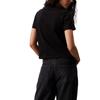 Calvin Klein Jeans Letter Print Short Slim Fit Round Neck T-Shirt Women Tops Black J20J223113-BEH