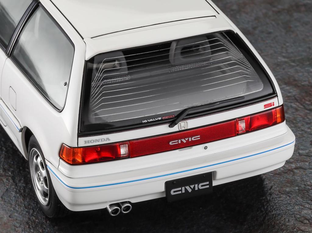 Hasegawa Scale Honda Civic Si Plastic Model Kit 20770 1/24 (EF3) (1987) (Car)