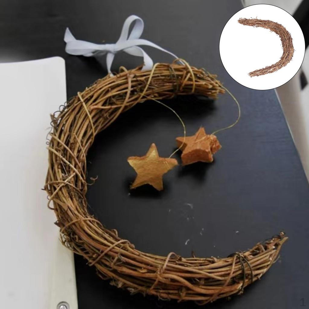 

Rattan Ring DIY Wreath Circle Twig Branch for craft Christmas Door Decoration Supplies