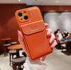 Lychee Pattern Is Suitable for Apple 17promax Mobile Phone Case Card Bag Iphone15 Simple 12 Plain Leather All-inclusive Protective Case.
