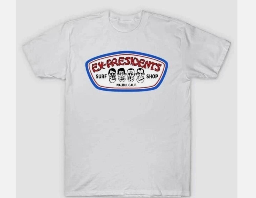 Ex-Presidents Surf Shop - Point Break T-Shirt
