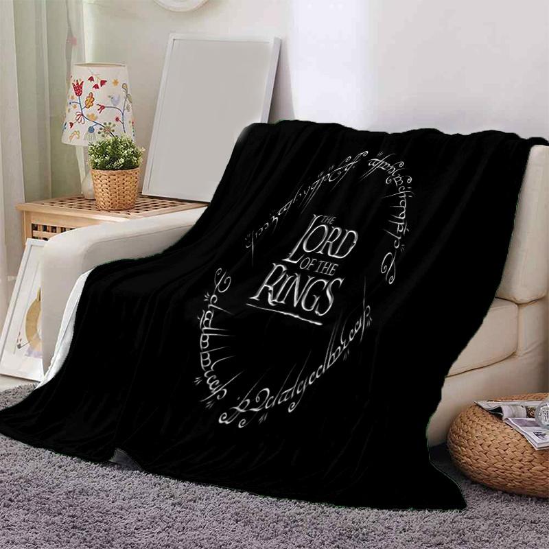 

Lord of the Rings: A Fantasy AdventurePrint Blanket, Soft Blanket For Sofa Office Bed And Travelling Daughter Birthday Gift esj361 130cm×150cm（50in×60in）
