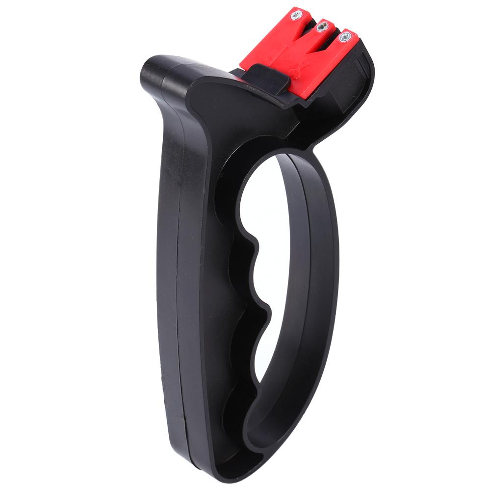 Professional 2 In 1 Handheld Scissors Knife Blade Cutter Sharpener Tools New