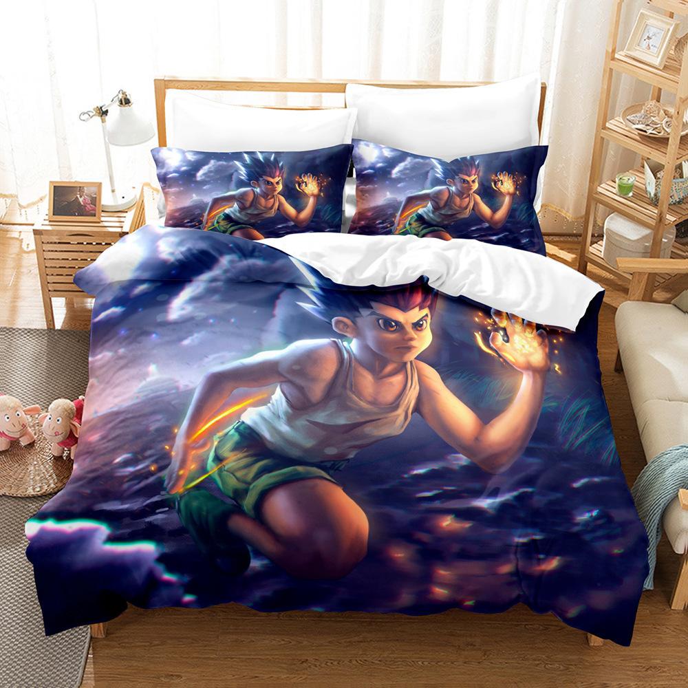 

Digital Printing Three-Piece Student Dormitory Single Double Bedding 135 * 200