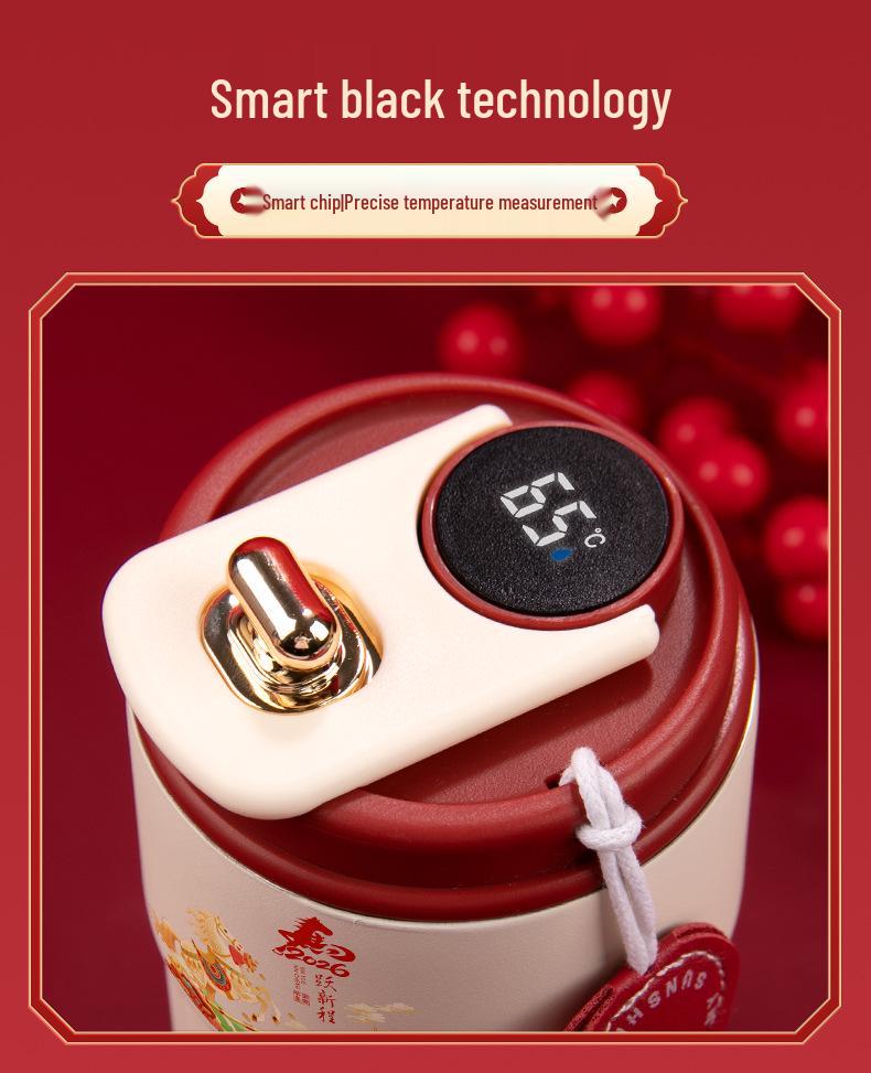 Year of the Horse Luxury Coffee Thermos Set – Ideal for Corporate Gifts, Events, and Client Appreciation