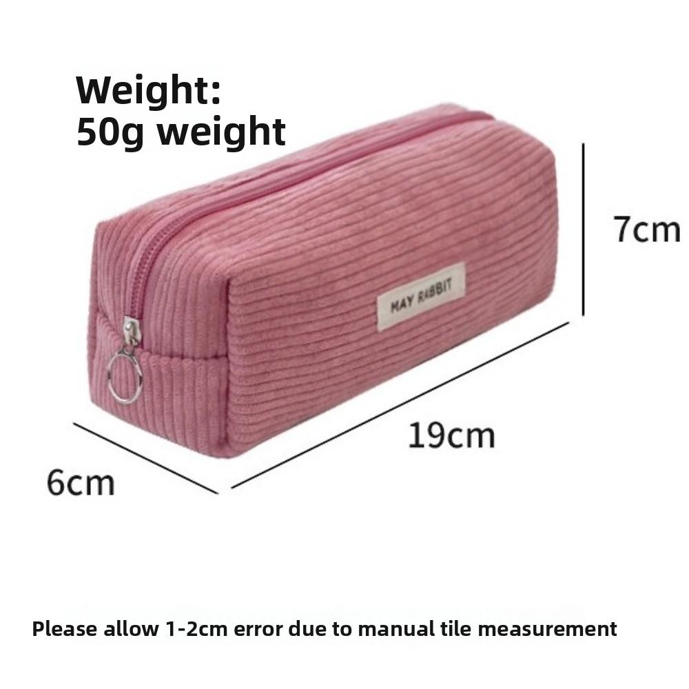 Multifunctional Pen Bag Large Capacity Makeup Bag Portable Stationery Organizer  Student