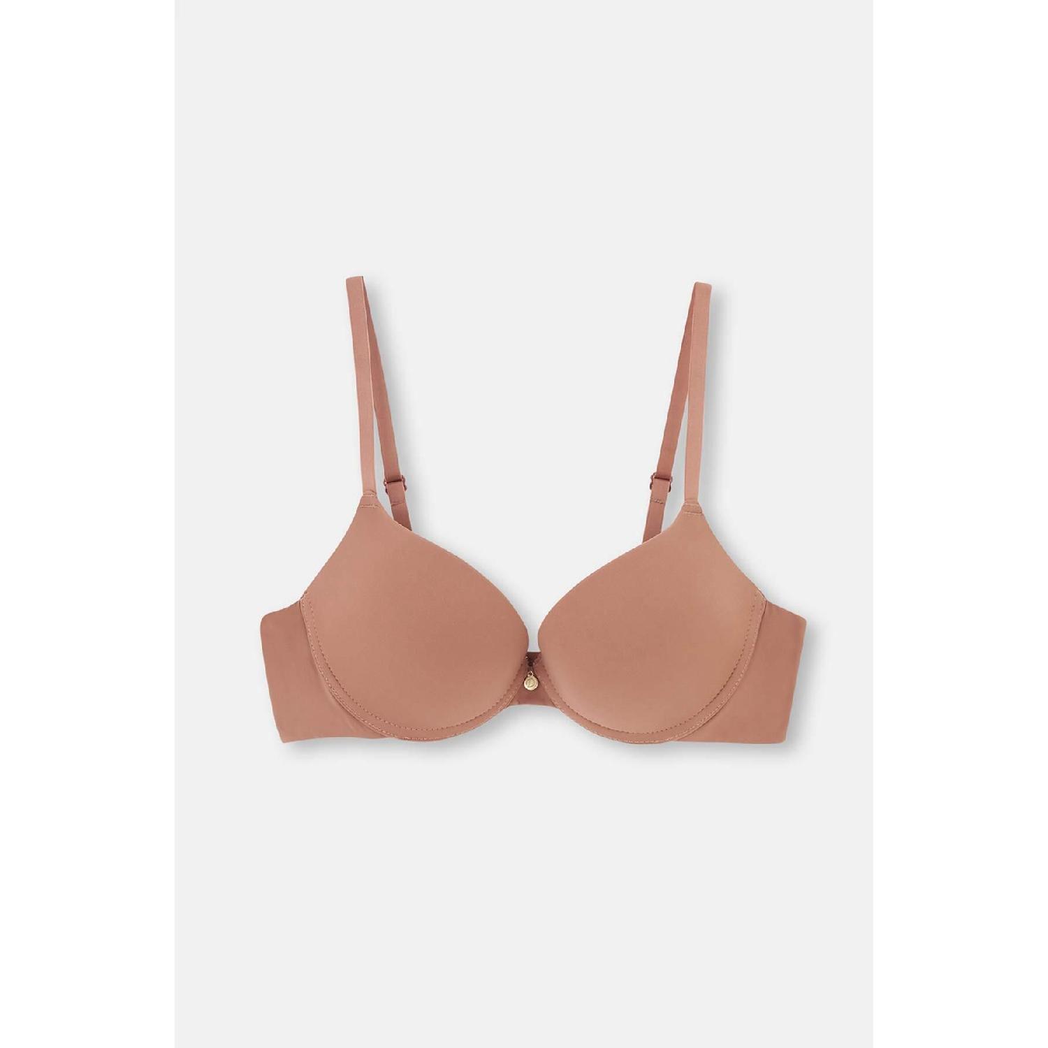 

Brown Blossom Push-up Bra 75A коричневий