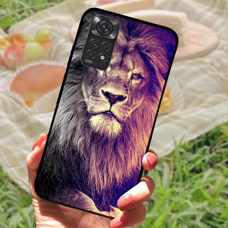 For Redmi Note 11 4G Case Cute Shockproof Silicone Soft TPU Phone Cover For Xiaomi Redmi Note 11s Bumper Cases On Note11 Pro