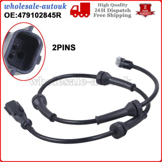 2X ABS Wheel Speed Sensor Front Left OR Front Right For Primastar Vivaro Trafic