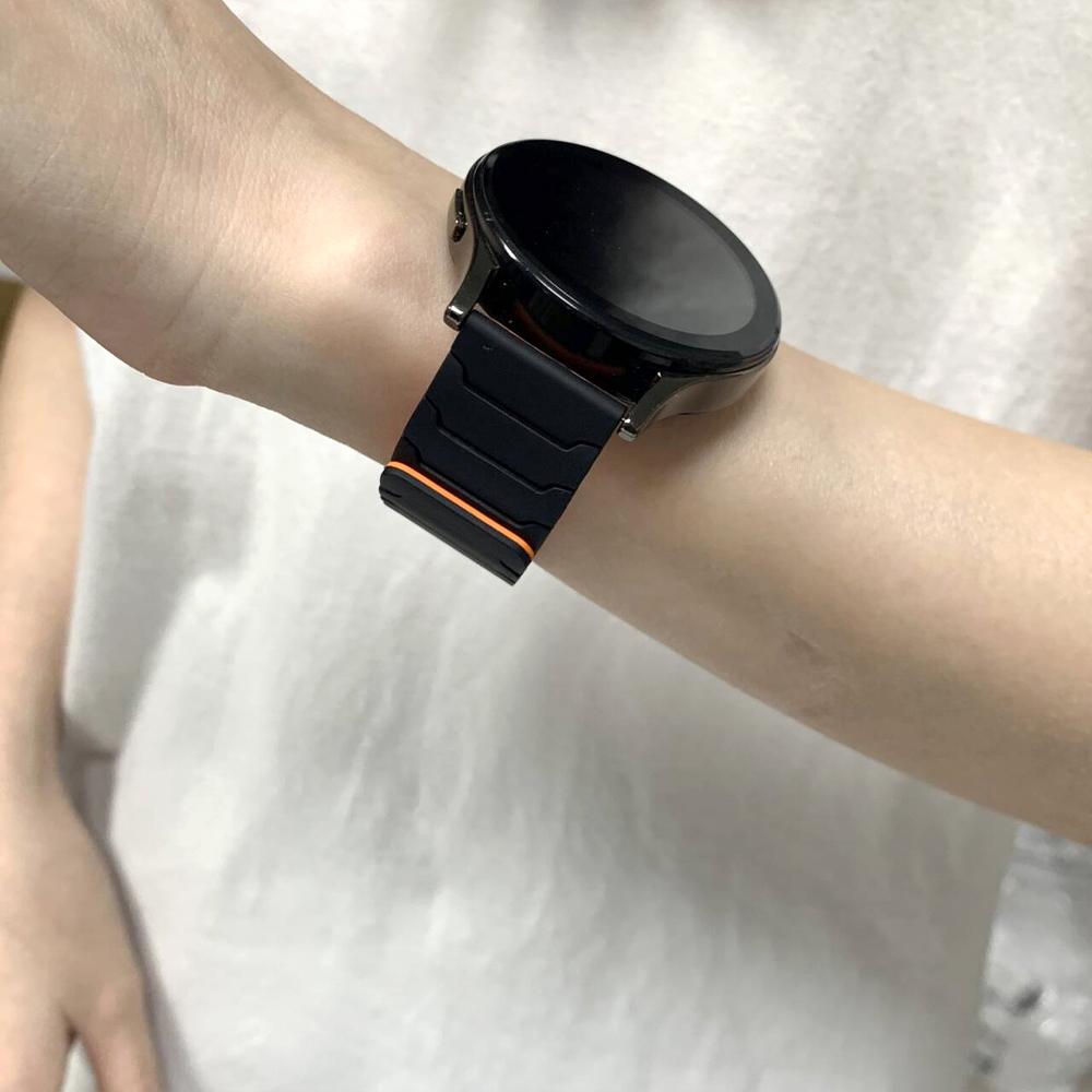 22mm Magnetic Loop Strap For Redmi Watch 5 Active 5 Lite Silicone Wrist Band For Xiaomi Watch 2 Pro S4 S3 S2 S1/color 2 Bracelet